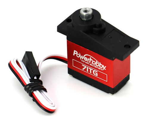 Powerhobby 71TG High Torque 9g Aluminum Titanium Gear Digital Micro Servo 52OZ