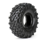 Powerhobby 7.1"OD x 2.9" Trail Warrior Tires w/ Dual Stage Foam for Axial SCX6 (2)