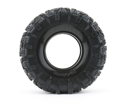 Powerhobby 7.1"OD x 2.9" Trail Warrior Tires w/ Dual Stage Foam for Axial SCX6 (2)