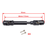 Powerhobby 86-115MM Universal Spline Drive Shaft CVD for TRX-4 Wraith SCX10 (1)