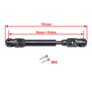 Powerhobby 96-143MM Universal Spline Drive Shaft CVD for TRX-4 Wraith SCX10 (1)