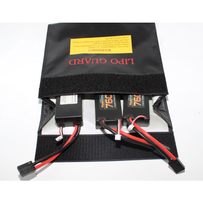 PowerHobby RC Lipo Battery Fireproof Safety Safe Charge Charging Sack Bag Medium