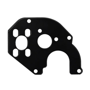 Powerhobby Stainless Steel Modify Motor Plate Axial SCX24 050 030, Black