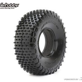 Powerhobby 4.72"x1.9" Grabber Ultra Soft 1/10 Rock Crawler Tires with Foams (2)