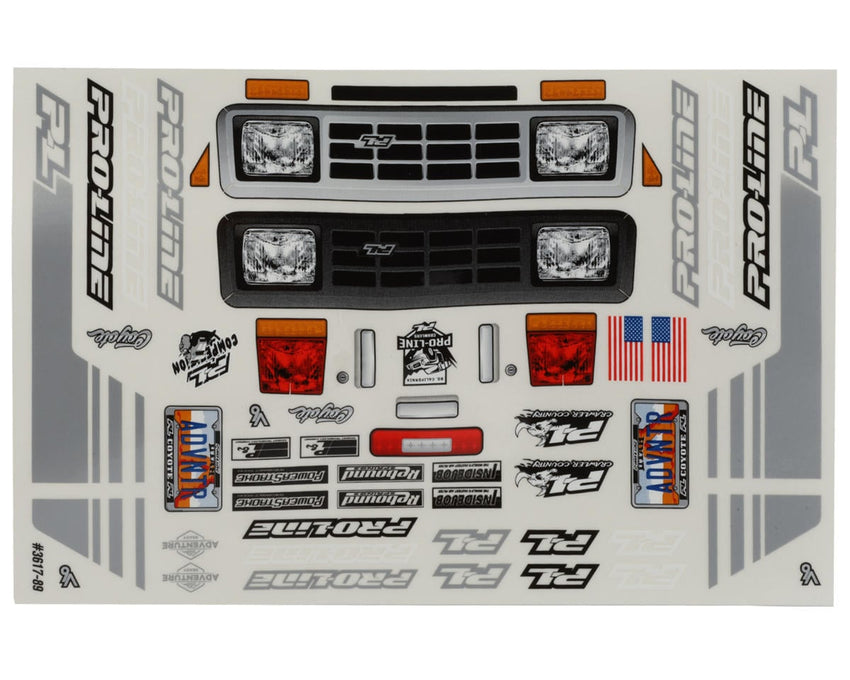 Pro-Line 1/10 Coyote HP Clear Body 12.3" Wheelbase Crawlers