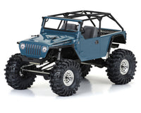 Pro-Line 2004 Jeep LJ 1/10 Rock Crawler Body (Clear) (12.3") w/Molded Cage & Accessories