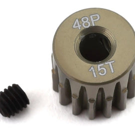 ProTek RC 15T/48P Lightweight Hard Anodized Aluminum Pinion Gear (3.17mm Bore)