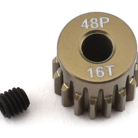 ProTek RC 16T/48P Lightweight Hard Anodized Aluminum Pinion Gear (3.17mm Bore)