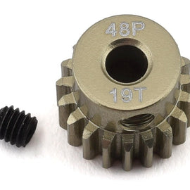 ProTek RC 19T/48P Lightweight Hard Anodized Aluminum Pinion Gear (3.17mm Bore)