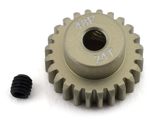 ProTek RC 24T/48P Lightweight Hard Anodized Aluminum Pinion Gear (3.17mm Bore)