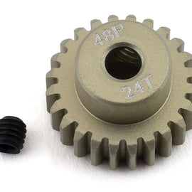 ProTek RC 24T/48P Lightweight Hard Anodized Aluminum Pinion Gear (3.17mm Bore)