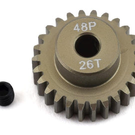 ProTek RC 26T/48P Lightweight Hard Anodized Aluminum Pinion Gear (3.17mm Bore)