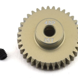 ProTek RC 35T/48P Lightweight Hard Anodized Aluminum Pinion Gear (3.17mm Bore)