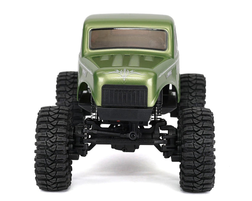 Redcat Ascent-18 GREEN 1/18 4WD RTR Brushed Rock Crawler w/2.4GHz Radio, Battery & Charger