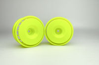 REVE D Drift Wheel GA18; 4mm Offset, Yellow (2)