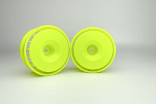 REVE D Drift Wheel GA18; 4mm Offset, Yellow (2)