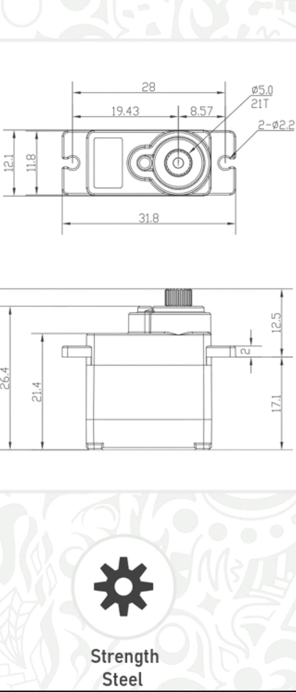 Shift RCS MS10 Micro Servo