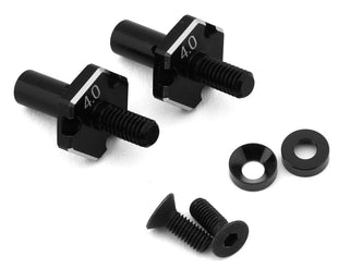 REVE D RDX ALUMINUM FRONT AXLE, 4.0mm (2)