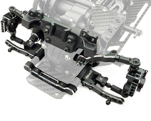 Reve D RDX Rear Aluminum A-Arm Conversion Set (Black)