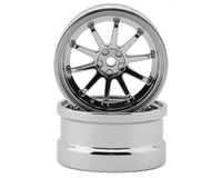 REVE D Competition Wheel VR10; 10mm Offset, Silver (2)