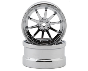 REVE D Competition Wheel VR10; 10mm Offset, Silver (2)