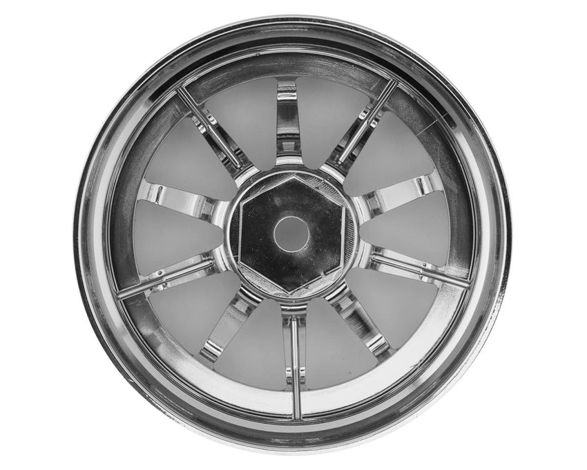 REVE D Competition Wheel VR10; 10mm Offset, Silver (2)