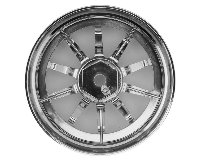 REVE D Competition Wheel VR10; 6mm Offset, Silver (2)