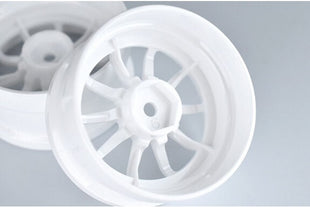 REVE D Competition Wheel VR10; 6mm Offset, White (2)