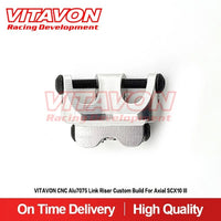 VITAVON CNC Alu Rear Link Riser Custom Build For Axial SCX10 III