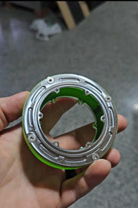 Corrupt Carbon Works Inside Rings for Dlux Loaded Dice (Black)