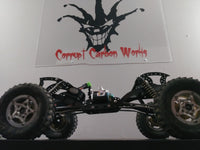 Corrupt Carbon Works Battle Axe Chassis; Black Carbon Fiber