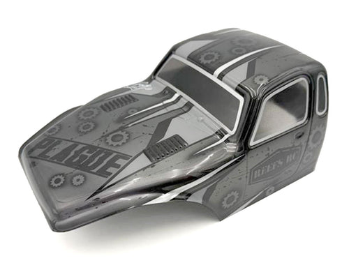 Reefs RC PLAGUE 1/10 Competition Rock Crawler Body (Clear) w/Rear Fenders