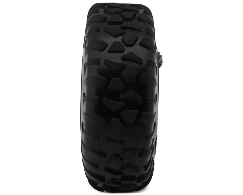 Reefs RC 1/10 Scrub 1.9" Performance Rock Crawler Tires (2) (4.75") (Pink) w/Foam Inserts