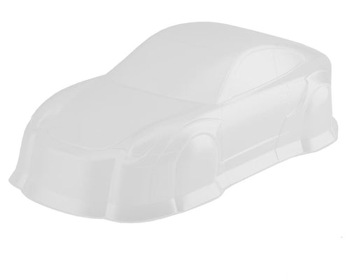 24K RC Technology 1/10 LBWK Works Porsche 997 Full Drift Body Set w/Cosmetic Mods (Clear) (257mm Wheelbase)