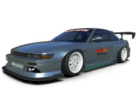 24K RC Technology 1/10 Nissan Spirit Rei Silvia S13 Drift Body (Clear) (257mm Wheelbase)