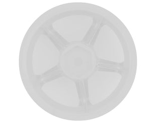 Topline M5 Spoke Drift Wheels (White) (2) (6mm Offset) w/12mm Hex