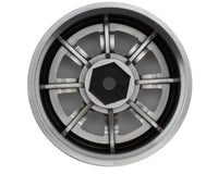 Topline RS Watanabe 1/10 Drift Wheels (Chrome) (2) (5mm Offset)