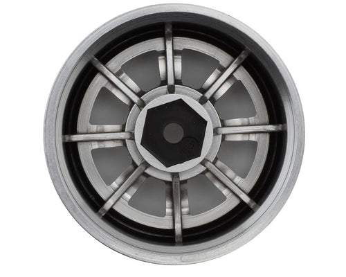 Topline RS Watanabe 1/10 Drift Wheels (Chrome) (2) (5mm Offset)