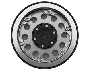 Treal Type I 1.9" Vintage 12-Hole Beadlock Wheels (Silver) (4)