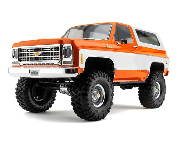 Traxxas TRX-4® 1/10 Trail Crawler Truck w/1979 Chevy Blazer Clipless Body (Orange) w/TQi 2.4GHz Radio