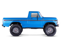 Traxxas TRX-4® BLUE 1/10 4WD RTR Scale & Trail® Rock Crawler w/Ford® F-150® Truck Body w/XL-5™ HV ESC & TQ™ 2.4GHz Radio