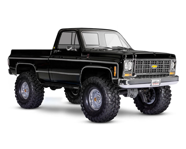 Traxxas TRX-4® BLACK 1/10 4WD RTR Scale & Trail® Rock Crawler w/1979 Chevrolet® K10 Truck Body w/XL-5™ HV ESC & TQ™ 2.4GHz Radio