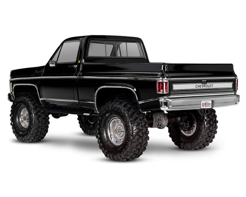 Traxxas TRX-4® BLACK 1/10 4WD RTR Scale & Trail® Rock Crawler w/1979 Chevrolet® K10 Truck Body w/XL-5™ HV ESC & TQ™ 2.4GHz Radio