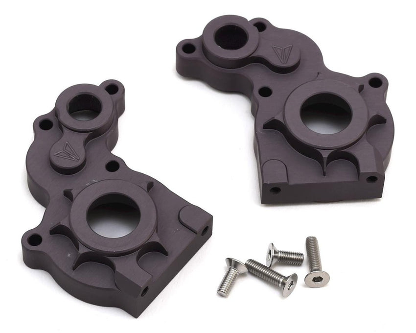 VANQUISH SCX10 ALUMINUM TRANSMISSION HOUSING GREY ANODIZED