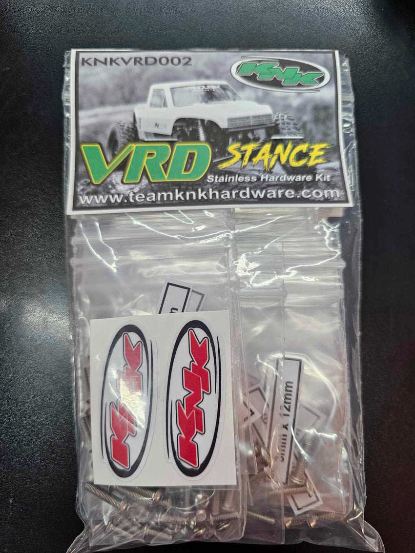 Team KNK Vanquish VRD Stance Stainless Hardware Kit