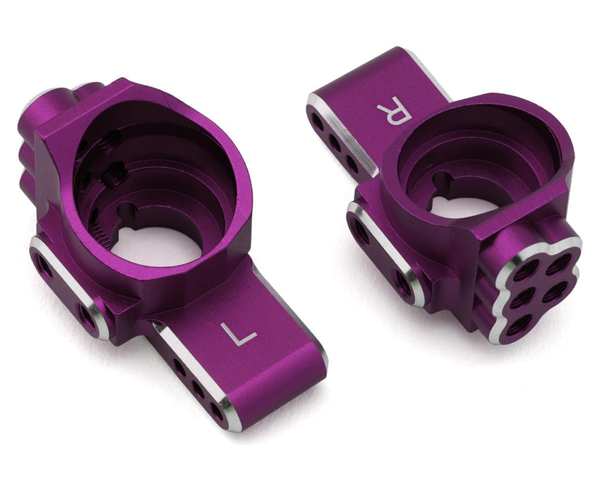 Yokomo Chamfered Aluminum Rear Hub Carrier (RD2.0/SD3.0)