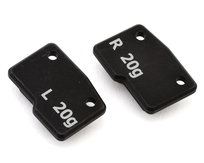 Yokomo RD2.0/SD2.0 Rear "H" Arm Brass Weights