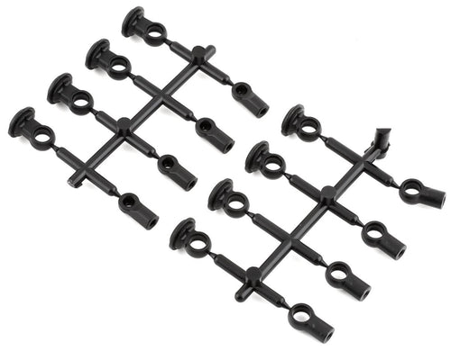 Yokomo YD-2 Super Low Friction (SLF) Aluminum Big Bore Kashima Coated Drift Shock Set (Purple)