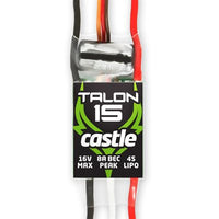 CASTLE CREATIONS TALON 15 AMP ESC, 4S / 16V WITH 8 AMP BEC