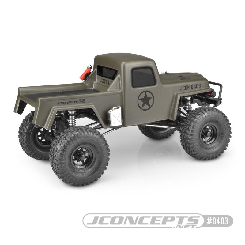 JConcepts 4.72" Landmines 1.9 All Terrain Crawler Tires, Green Compound (2)